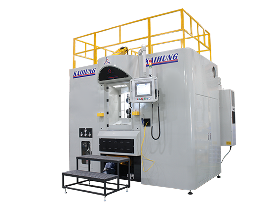 10工位14轴NC水车加工机-灭火器阀体