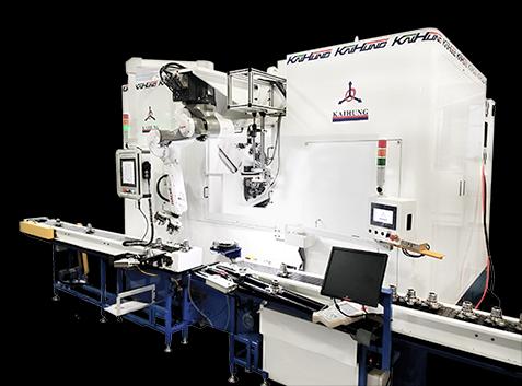 9工位9轴NC水车加工机-车轮毂